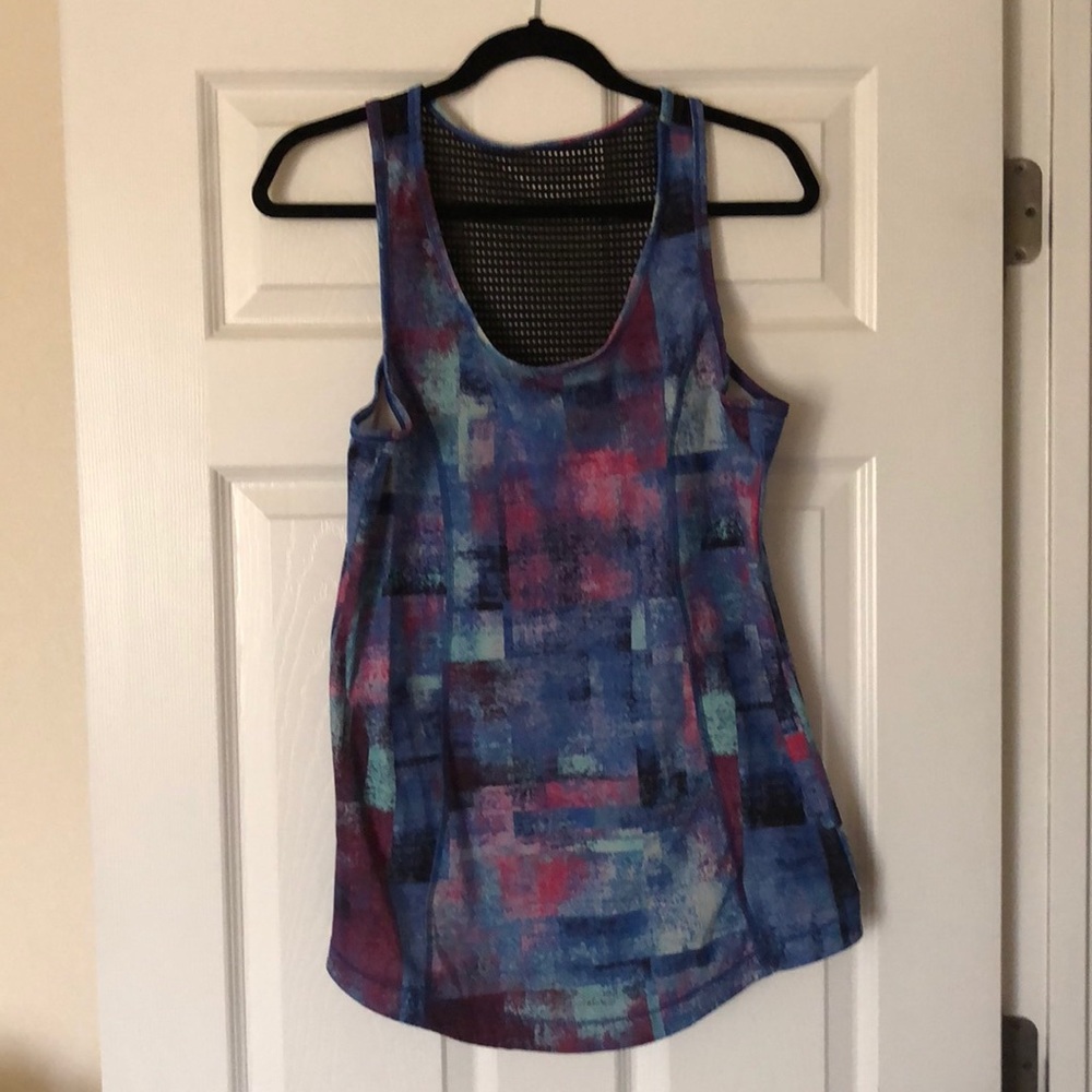 Soma sport large multi colored tank top